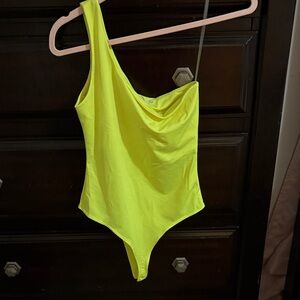 Better Be Neon Yellow Kids One Piece Bodysuit